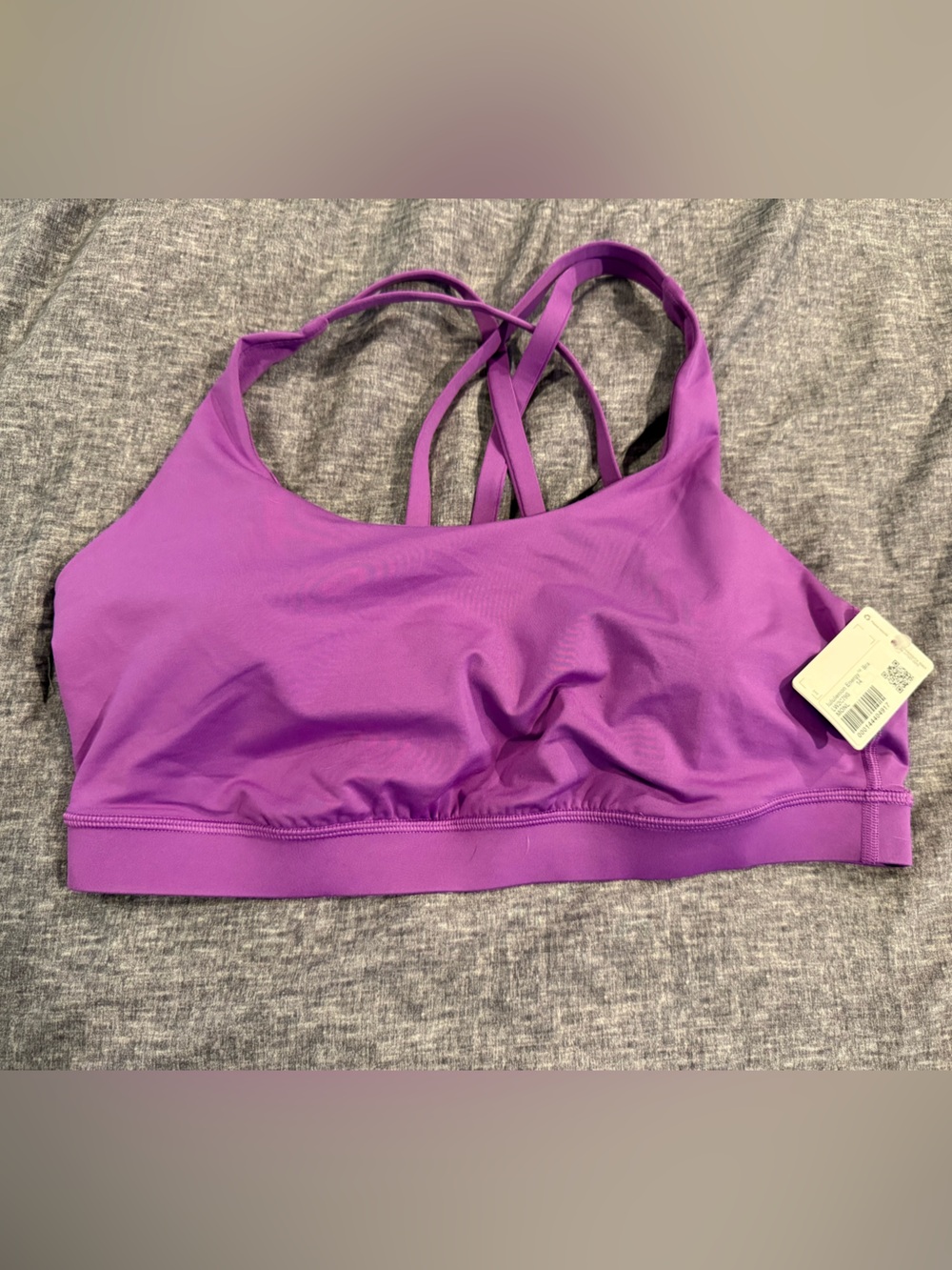 NWT Lululemon Energy Bra in Moonlit Magenta - Picture 2 of 4